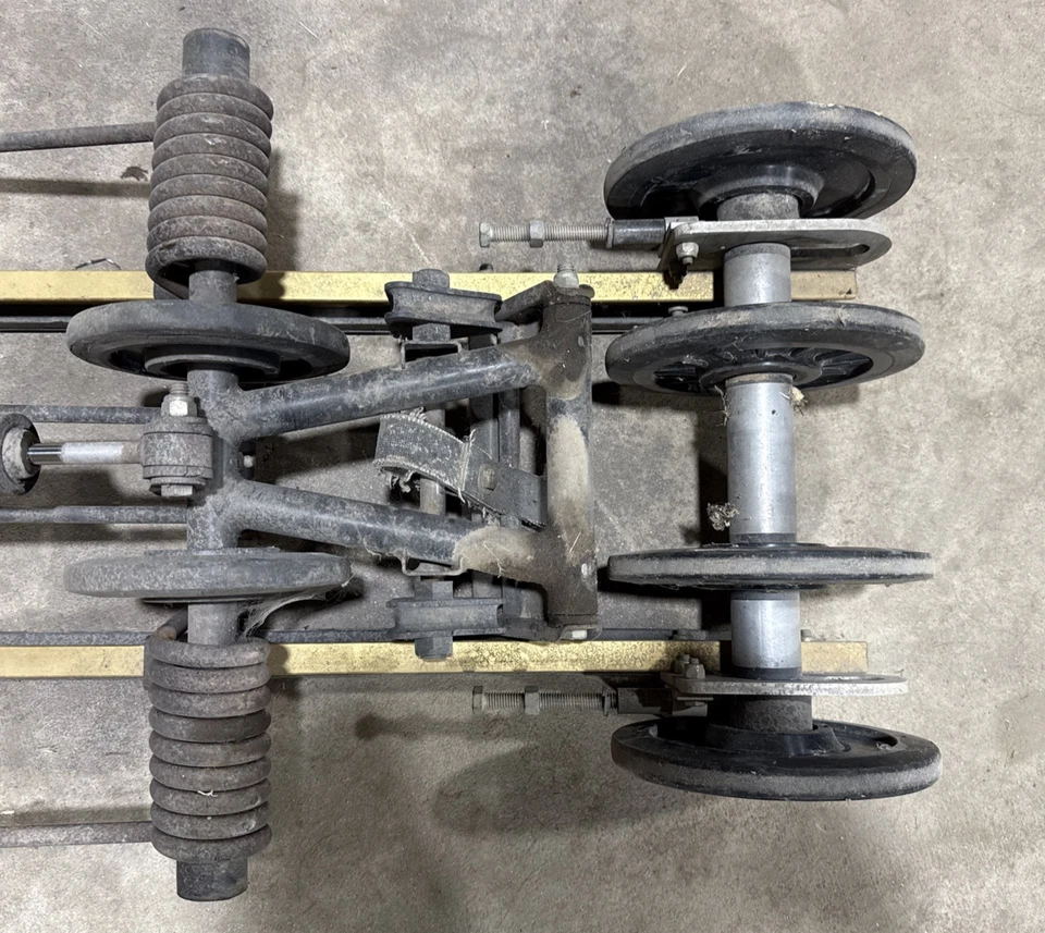 1989 Arctic Cat El Tigre Ext Rear Back Frame Skid Suspension - Image 4 of 4