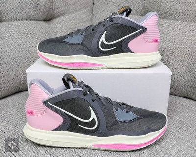 Nike Kyrie 5 Low Preservation Grey Pink Sail Shoes Men's Size 10.5