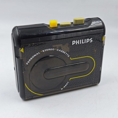Philips D6607 Stereo Cassette Player - Working, Used