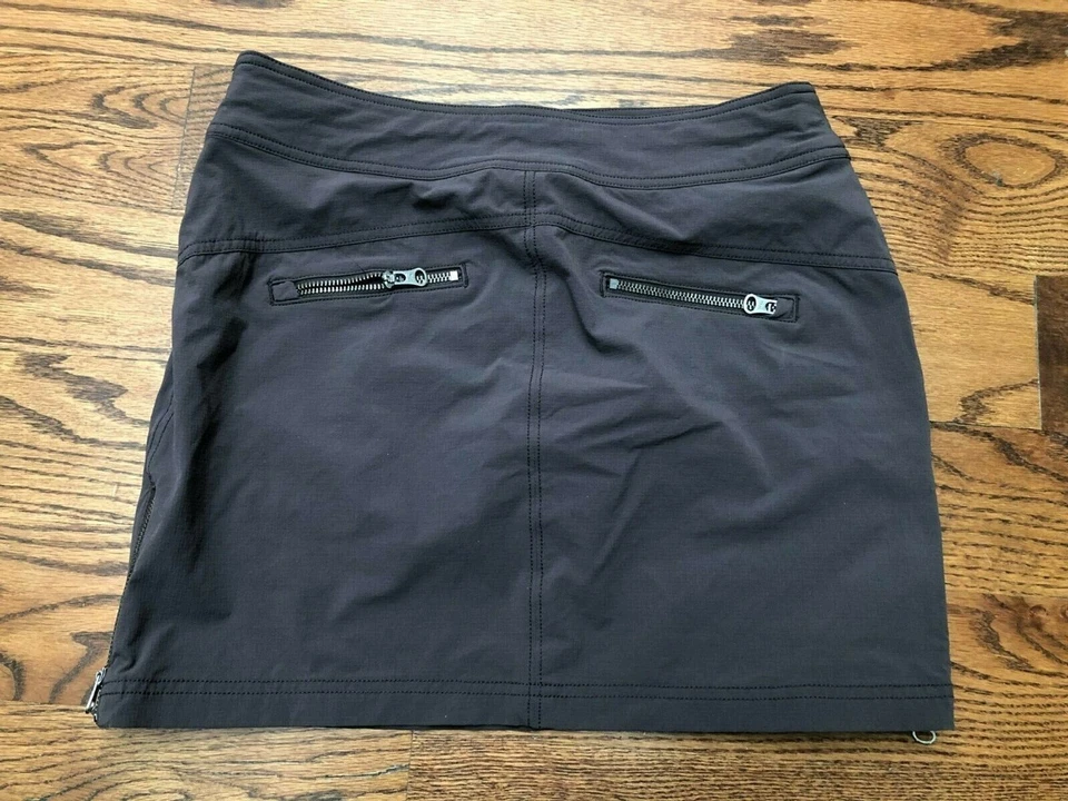 Skort Athleta Jenner en pizarra para mujer talla 4 estilo 943363 púrpura gris Foto 2 de 3