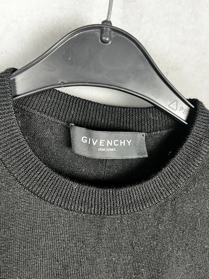 Черный женский свитер Givenchy Uniformes - Изображение 2 из 4