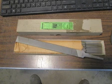 10 NOS Johnson 8" Mill Bastard Cut Metal Files USA File Lot