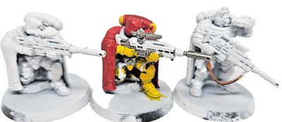 Warhammer 40k Space Eliminator Squad Primed Imperial Fists Games Workshop 40 k