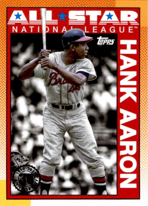 Hank Aaron #90AS-14 Baseball Cards 2025 Topps 1990 All-Star trading card — raw and PSA graded price guide