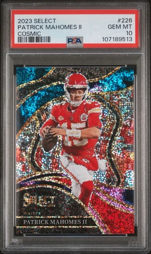 2023 Select - Club Level #226 Patrick Mahomes Cosmic PSA 10 Pop 1! None higher