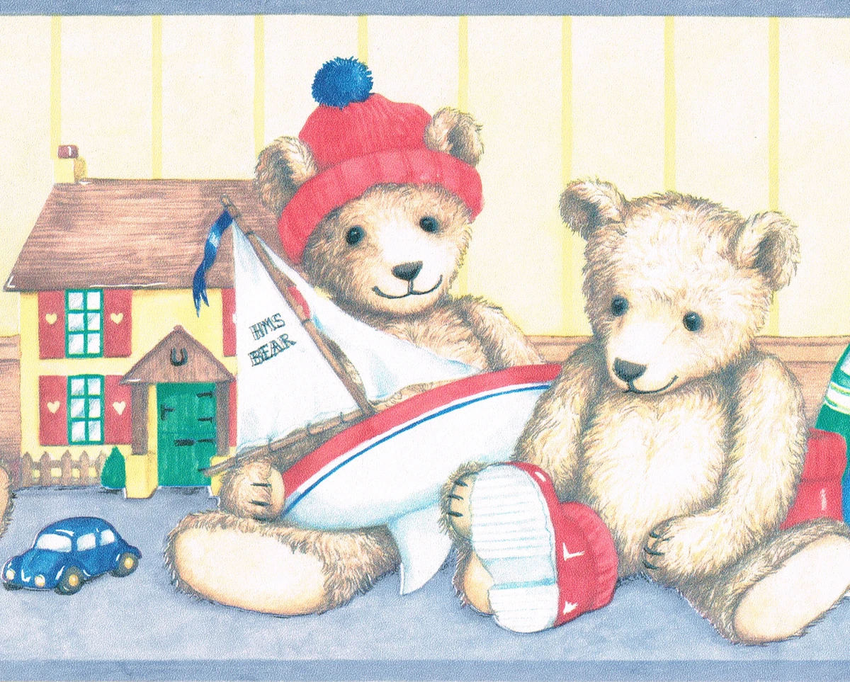 25+ Teddy Bear Wallpaper Border Borders for sale | Updated Oct 2026