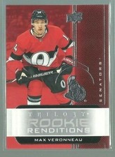 2019-20 Upper Deck Trilogy Rookie Renditions #RR27 Max Veronneau (ref 81348)