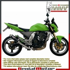 Terminali Scarichi Omologati MIVV GP Carbonio per Kawasaki Z 1000 2003 > 2006