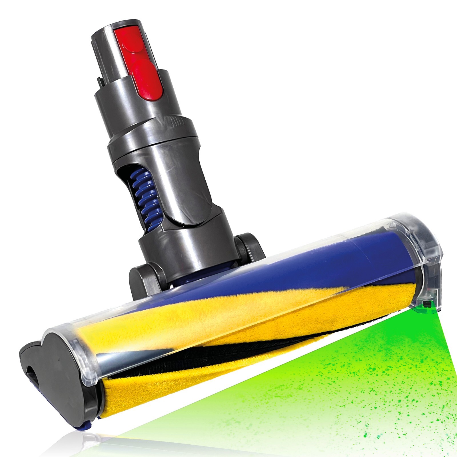 Soft Brush Head for Dyson V7 V8 V10 V11 V15 Vacuum Direct Hard Floor Laser Tool