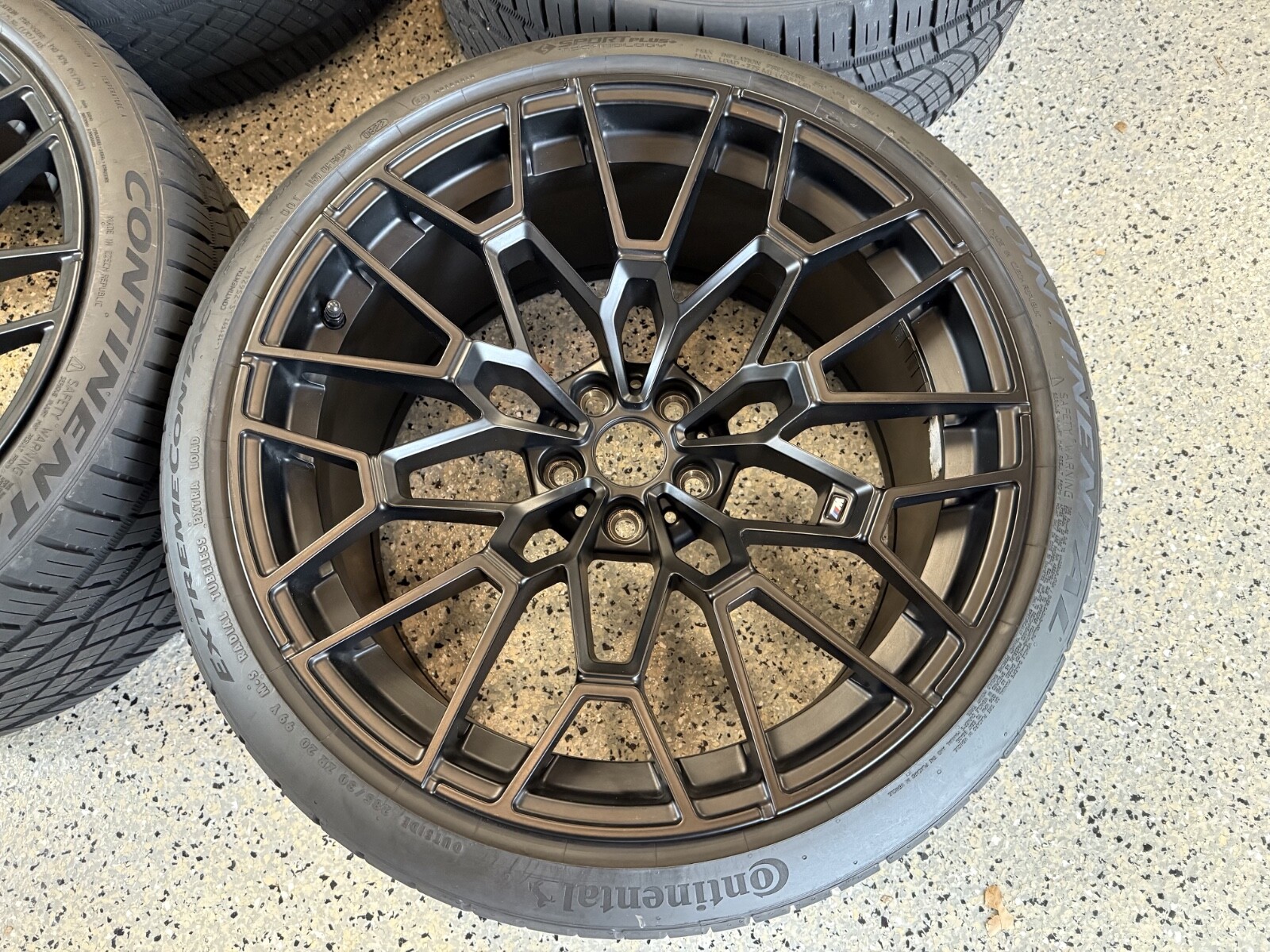 OEM BMW M4 827M CSL Wheels and Continental Tires - M3 M2 G80 G81 G82 ...