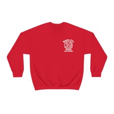 Boston Fire Department Support Our Troops Unisex Heavy Blend Crewneck Sweatshirt