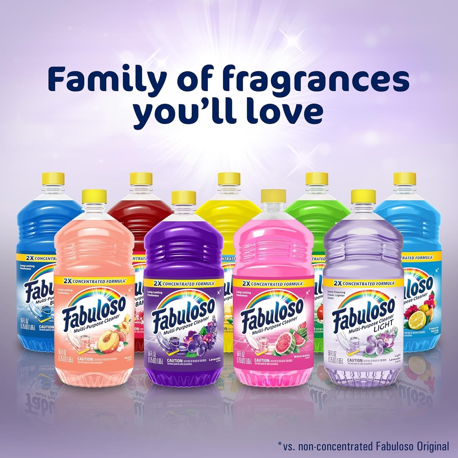 Fabuloso 2X Concentrated Multi-Purpose Cleaner Lavender 56 oz