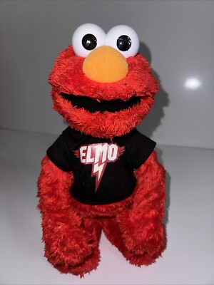 Let's Rock Elmo 14''  Animated Singing Plush Sesame Street HasbroToy 2010