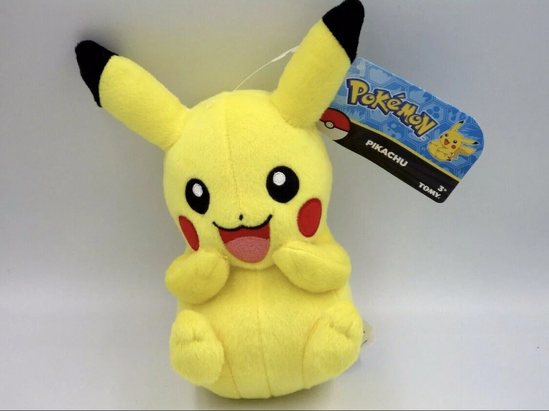 Peluche / Doudou POKEMON PIKACHU TOMY 21 cm NEUVE