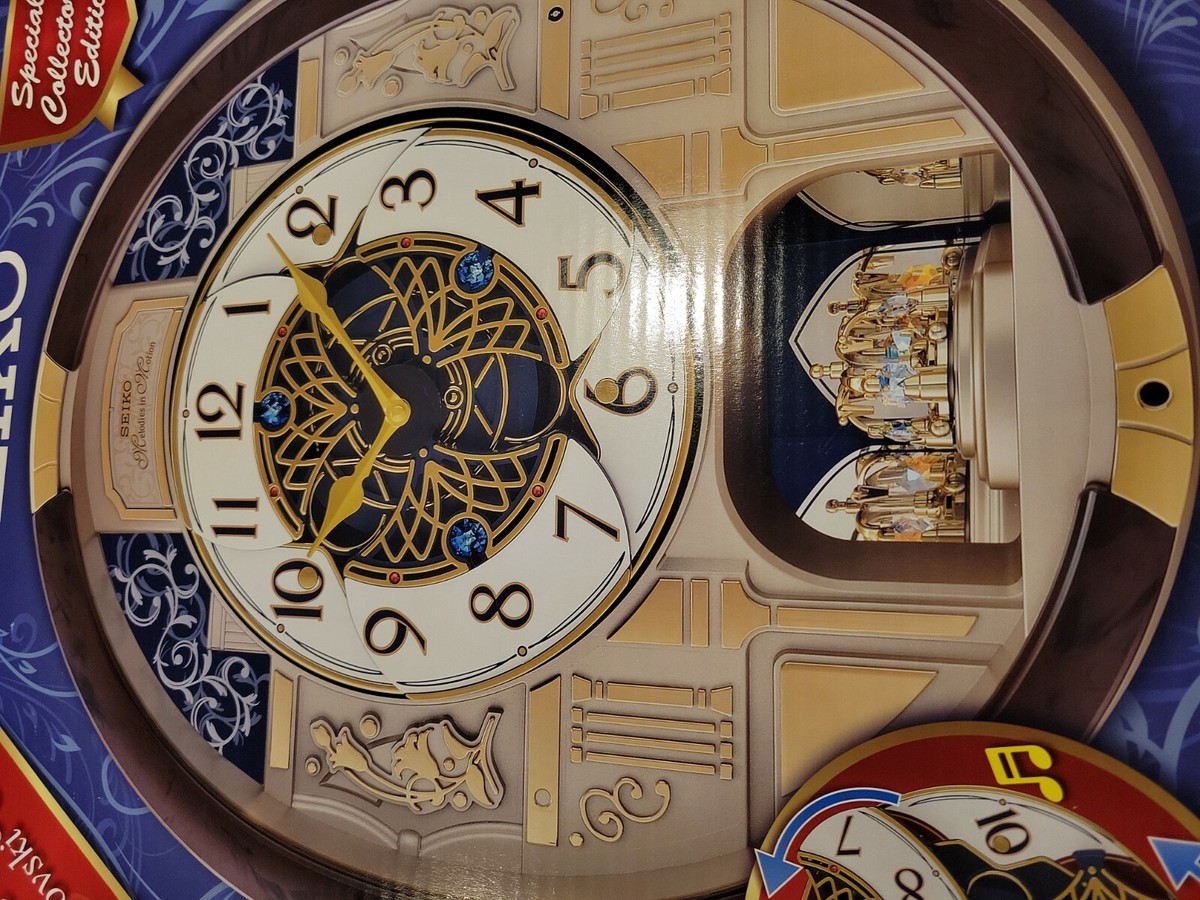 新品未使用　Music in motion Seiko Melodies In Motion Town Square Hi-Fi Pendulum Wall
