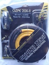 Kit Cavi Ground Zero Positivo 20mm rca x amplificatore alimentazione GZPK 20X-II