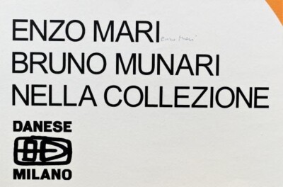 Enzo Mari Bruno Munari nella collezione Danese Milano poster
