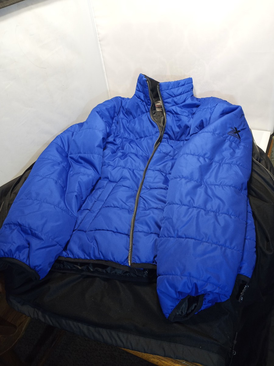 Zeroxposur 3 in 1 Jacket Black with Hood & Removable Blue Zeroxposur 3 in 1 Jacket Black with Hood & Removable Blue