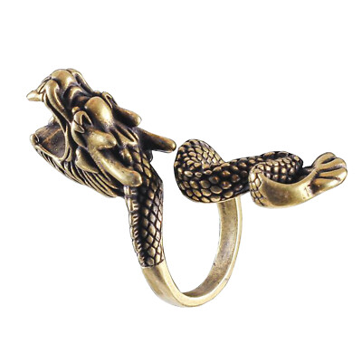 Dragon Ring Cigarette Holder Finger Smoking Ring for Elegant Lady Smoker