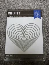 Hero Arts Nesting Hearts Infinity Dies
