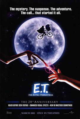 2002 E.T. THE EXTRA-TERRESTRIAL Movie POSTER 27x40 Henry Thomas
