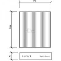 Filter Innenraumfilter Aktivkohlefilter FüR Mitsubishi Colt VI Z3_A Z2_A