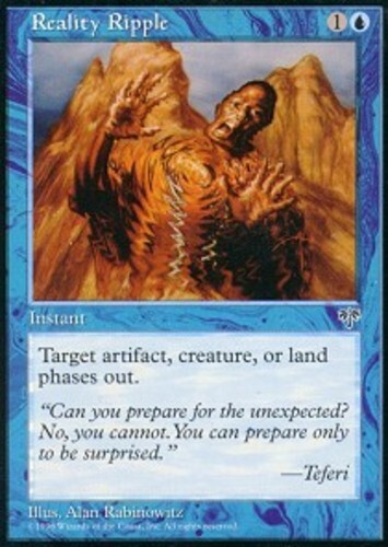 mtg ripple cards MTG magic cards 1x Reality Ripple Mirage Light Play, English