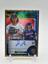 2022 Topps Gold Label Joe Ryan Blue Framed Auto 08/50 #FA-JRY RC