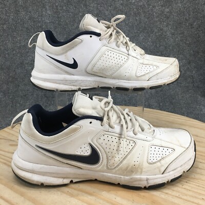 Nike Shoes Mens 12  T-Lite XI Running Sneaker White Athletic Lace Up 616544-101