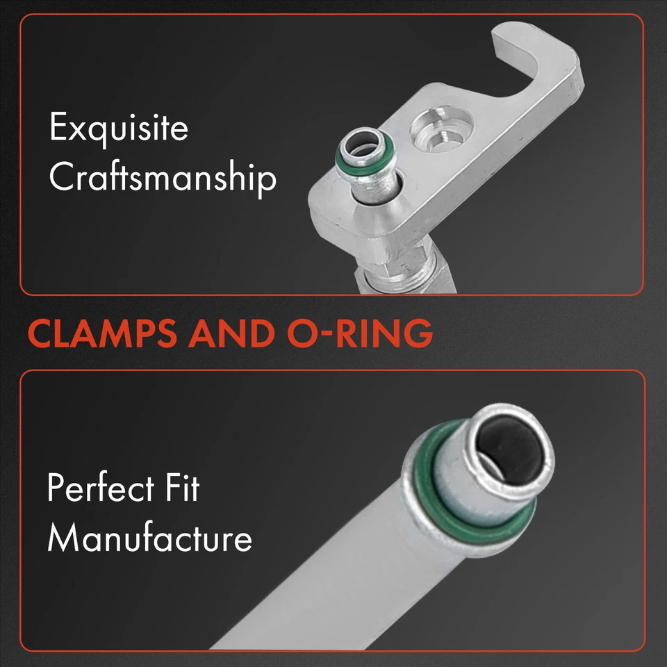 Шланг разгрузочной линии хладагента кондиционера для Kenworth K370 C500 T600A T700 T880 548 каналов - Изображение 3 из 4