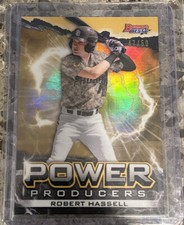 2020 Bowman's Best Robert Hassell Power Producers GOLD Refractor /50 #PP-RH