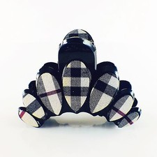 USA Quality Acrylic Fabric Hair Claw Clip Hairpin Handmade Leaf WOMENS A14