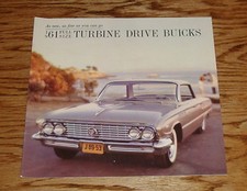 Original 1961 Buick Full Size Sales Brochure 61 Electra Invicta Lesabre