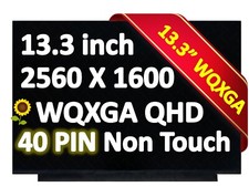 2.5K 13.3" WQXGA LCD screen Dell inspiron 13 5310 P145G P145G001 2560X1600 40pin