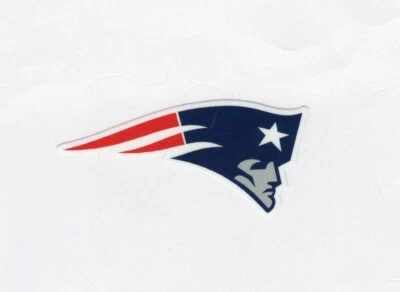 New England Patriots Vinyl Decal helmet window laptop to 14" FREE TRACKING - Image 1 of 3