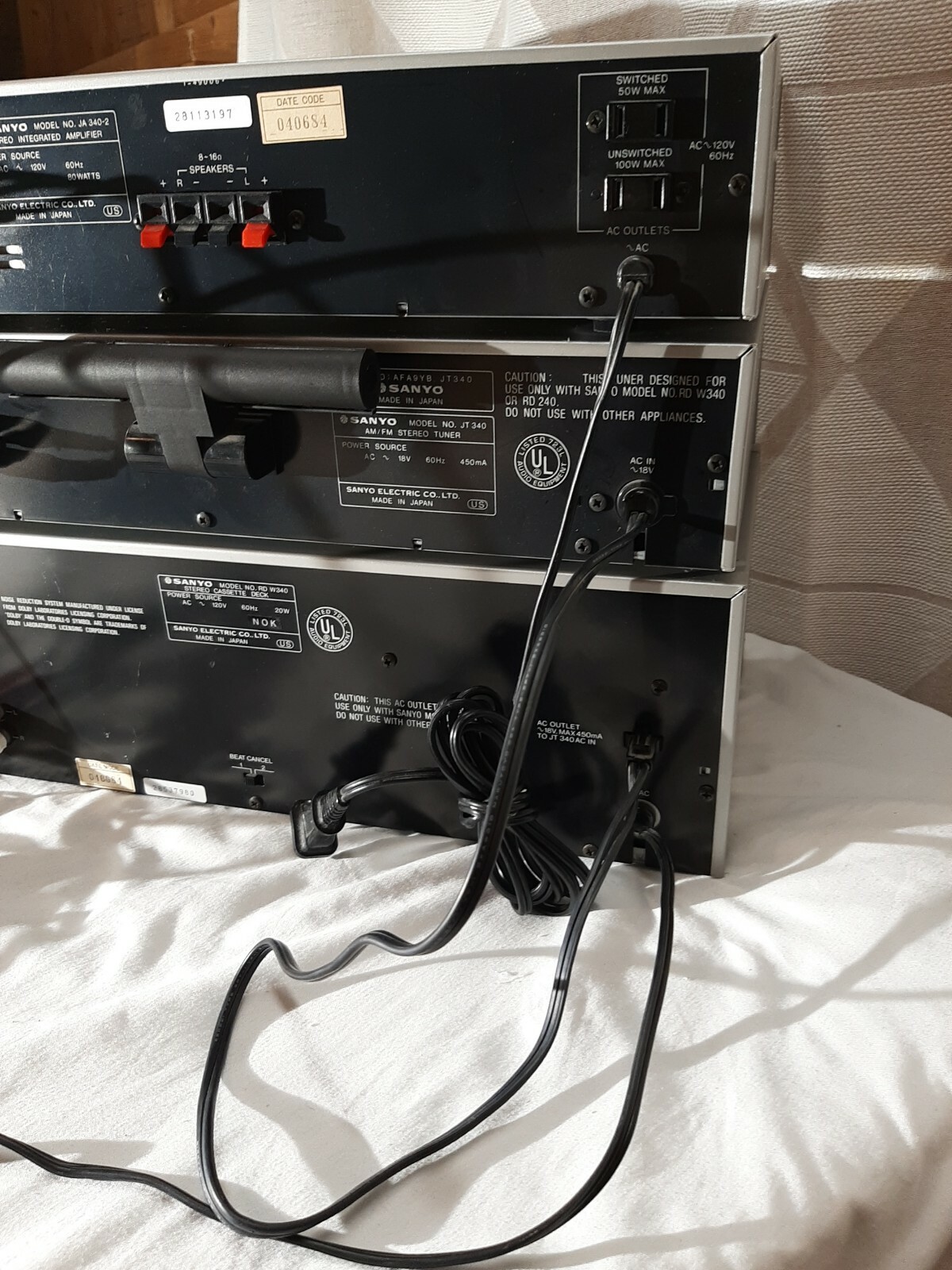 販売終了】ベルト新品交換済み□完動品□SANYO□RD-4260□STEREO