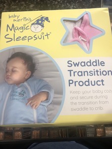 cotton merlin sleepsuit