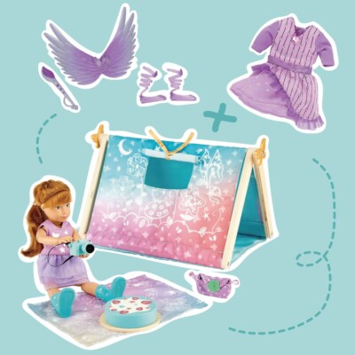Bundle Angebot Kruselings Chloe's Picnic Set M009+Magic Outfit +Zubehör