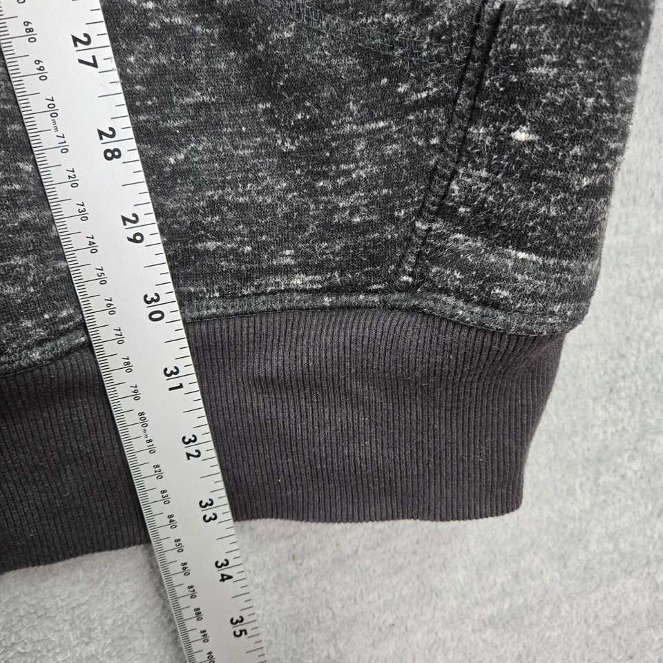 Sacramento Kings Men Sweatshirt 6XL Gray Sherpa Hoodie Logo Full Zip Embroidered - Image 3 of 4