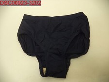 Body Wrappers Girls Navy Prowear Ruched Dance Brief, Size 12-14 097507249315