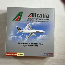 Star Jets sjaza092 1:500 Diecast Airliner Alitalia Boeing 767-300