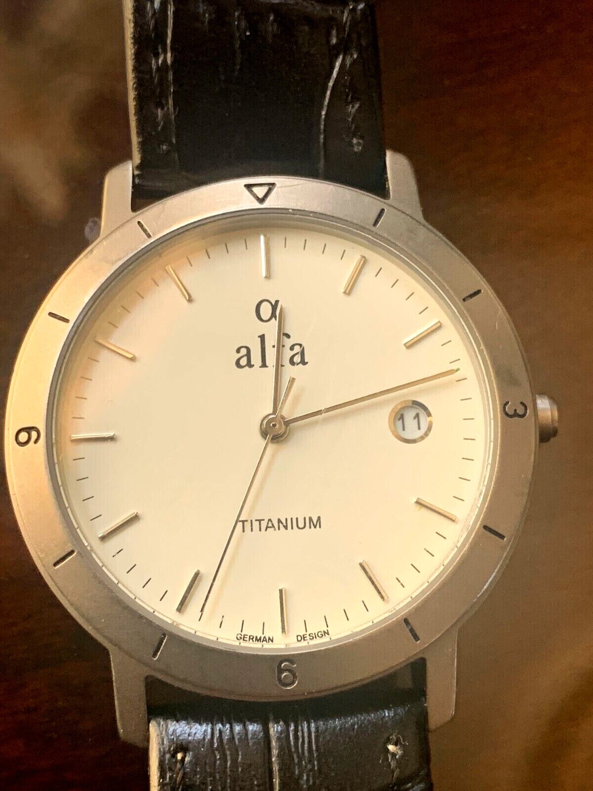 alfa titanium watch - image 1