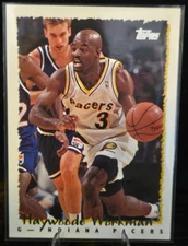 Topps- 1994 - Haywoode Workman - #33 Indiana Pacers - Card