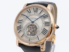 Cartier Rotonde de Cartier Flying Tourbillon W1556215 18k Gold $93,000 LNIB 4
