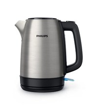 Philips HD9350/90 Bollitore elettrico 2200W, Capacità 1,7 litri, Acciaio