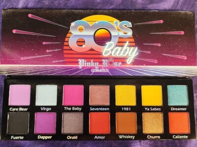 Pinky Rose Cosmetics 14 Pan Pressed Powder Shades Eyeshadow Palette Choice NIB