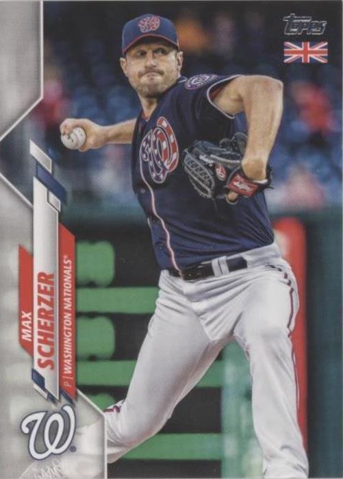 2020 Topps UK Edition - Max Scherzer #159 - 1 of 1