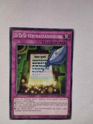 Yu-Gi-Oh! D/D/D-Vertragsänderung, DOCS-DE068, Common, 1. Auflage, Deutsch, NM