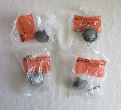 NOS Amerock Carriage House cabinet knobs BP-776-AS - Lot of 4 Cupboard drawer
