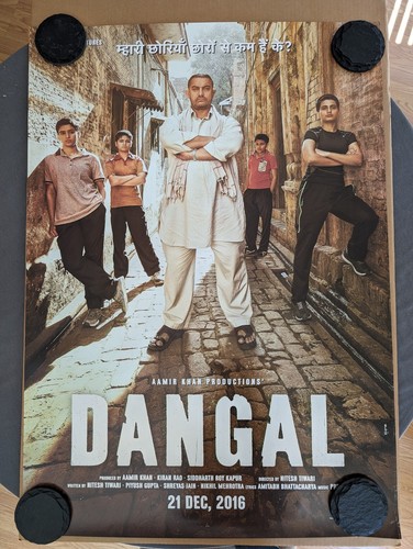 Dangal movie poster d/s original